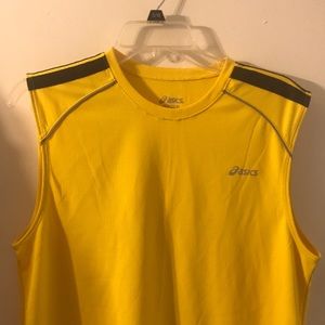 Men’s ASICS Muscle shirt -sz S- P- CH-P